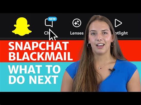 im being blackmailed on snapchat|Snapchat Extortion Help: What to Do If Youre Being。